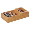 Kesper Nussschale mit Knacker Set,  2-teilig 62830,  1 Set,  Maße (H x B x L): 7, 5 x 16 x 30 cm