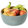Kesper Obst- und Gebäckschale Bambus 63247,  Maße (H x B x T): 12 x 25 x 25 mm,  betonoptik