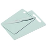 Kesper Schneidebrett inkl. Messer,  3-teilig 30495,  1 Set,  Farbe: blau