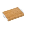 Kesper Schneidebrett mit 2 Auffangschalen,  Bambus 58351,  1 Schneidebrett,  Maße (B x L x H): 26 x 41 x 4 cm