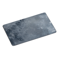 Kesper Schneideplatte Glas,  38 x 28, 5 cm 36461,  1 Schneideplatte,  Motiv: Beton