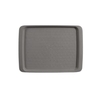 Kesper Serviertablett,  grau 77227,  Maße (B x L x H): 35 x 26 x 2 cm