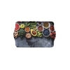 Kesper Serviertablett mit Griff,  Motiv Healthy Kitchen 77330,  Maße (B x L x H): 39 x 24 x 3, 5 cm