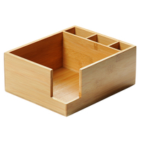 Kesper Serviettenspender- Besteckkasten 70852,  Fachanzahl: 4