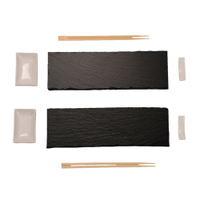 Kesper Sushi Set Schiefer,  8-teilig 38142,  1 Set