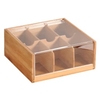 Kesper Teebeutel-Box 58903,  Fachanzahl = 6