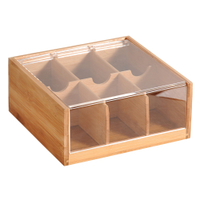 Kesper Teebeutel-Box 58903,  Fachanzahl = 6
