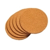 Kesper Untersetzer aus Kork,  10 cm Durchmesser 62747,  1 Packung = 6 Untersetzer