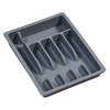 Kesper Variabler Besteckkasten,  aus Kunststoff 30087,  Farbe: grau