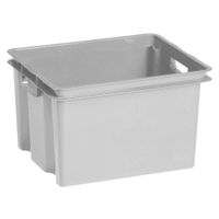 KETER CROWNEST RECYCLING Aufbewahrungskiste,  30 Liter 00177-099-00,  Maße (B x T x H): 36, 1 x 42, 6 x 26 cm