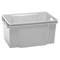 KETER CROWNEST RECYCLING Aufbewahrungskiste,  50 Liter J0552025,  Maße (B x T x H): 39 x 58, 7 x 30 cm