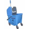 KIM Kunststofffahreimer mit Presse,  25 Liter KLT25BL,  1 Set,  blau