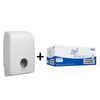 Kimberly-Clark Aktion "Aquarius" Scott Handtuchpapier + Spender 6945 + 6663,  Aktionsset zum Sonderpreis