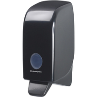 Kimberly-Clark Aquarius Seifenspender,  schwarz 7173,  Maße: 23, 5 x 11, 6 x 11, 4 cm