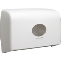 Kimberly-Clark Aquarius Toilet Tissue Toilettenpapierspender 6947,  Maße: 29, 2 x 45, 9 x 12, 3 cm,  weiß