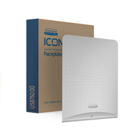 Kimberly-Clark Professional ICON Blende Motiv SILBERNES MOSAIK 58760,  1 Blende für automatischen Rollenhandtuchspender