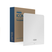 Kimberly-Clark Professional ICON Blende Motiv WEISSES MOSAIK 58770,  1 Blende für automatischen Rollenhandtuchspender
