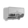 Kimberly-Clark Professional ICON Standard-Toilettenpapierspender 53655,  1 Spender graues Gehäuse mit SILBER MOSAIK Blende