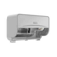 Kimberly-Clark Professional ICON Standard-Toilettenpapierspender 53655,  1 Spender graues Gehäuse mit SILBER MOSAIK Blende