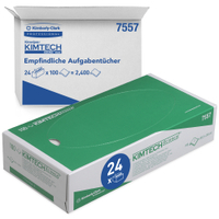 KIMTECH SCIENCE* Labortücher,  2-lagig,  weiß 7558,  1 Box = 200 Tücher