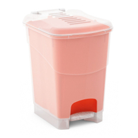 KIS Abfallbehälter Koral L,  20 Liter 8070700.0479.04,  Farbe: milky-orange
