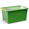 KIS Bi Box Allzweckbox L,  40 Liter 8454000.0117.01,  Farbe: Grün / Transparent