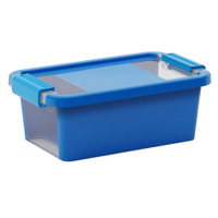 KIS Bi Box Allzweckbox XS 8451000.0454.01,  Farbe: Blau / Transparent