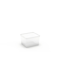 KIS C Aufbewahrungsbox,  transparent 8400000020201,  Maße (H x B x T): 25 x 34 x 40 cm