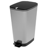KIS CHIC Bin Abfallbehälter 8071900178801,  Farbe: Silber