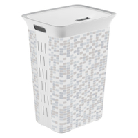 KIS CHIC STYLE Wäschebox,  60 Liter 6710000255501,  Motiv: Mosaic
