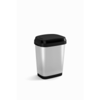 KIS DUAL SWING STYLE Abfallbehälter,  25 Liter 8076100220401,  Maße (B x T x H): 37 x 26 x 47, 5 cm