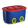 KIS Funny Box Spielzeugkiste,  46 Liter 8630000.0008.04,  Farbe: Blau / Rot