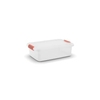 KIS K LATCH Aufbewahrungskiste,  28 Liter 8561000071901,  Farbe: transparent / orange