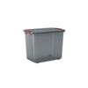 KIS K LATCH Aufbewahrungskiste,  69 Liter 8566000072001,  Farbe: rauchgrau-transluzent / orange