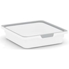 KIS KisKreo Aufbewahrungsbox 8426200 0657 01,  Farbe: Weiß / Grau