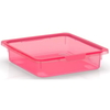 KIS KisKreo Aufbewahrungsbox 8426200 0659 01,  Farbe: Fuchsia-transluzent / Pink