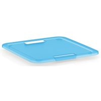 KIS KisKreo Deckel für Aufbewahrungsbox 8426300 0188 01,  Farbe: Blau-transluzent