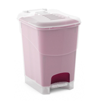 KIS Koral Abfallbehälter S 8070800 0644 01,  Farbe: Milky-Violett