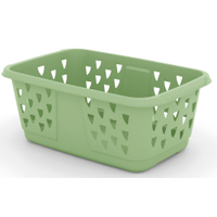 KIS Laundry Basket Classic Wäschekorb,  42, 5 Liter 6701000 0646 01,  Farbe: Hellgrün
