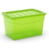KIS Omni Aufbewahrungsbox M in verschiedenen Farben,  30 Liter 8610000.0118.03,  Farbe: Grün - transluzent