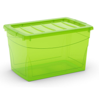 KIS Omni Aufbewahrungsbox M in verschiedenen Farben,  30 Liter 8610000.0118.03,  Farbe: Grün - transluzent