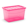 KIS Omni Aufbewahrungsbox M in verschiedenen Farben,  30 Liter 8610000.0656.03,  Farbe: Fuchsia - transluzent