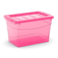 KIS Omni Box S,  16 Liter 8609000.0656.03,  Farbe: Fuchsia - transluzent