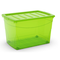 KIS Omni Box XL,  60 Liter 8612000.0118.11,  Farbe: Grün - transluzent