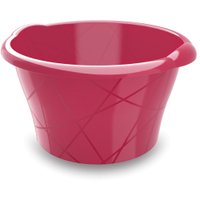 KIS Round Bowl Schüssel S,  10 Liter 8706000.0125.01,  Farbe: Cherry