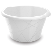 KIS Round Bowl Schüssel S,  10 Liter 8706000.0204.01,  Farbe: Weiß