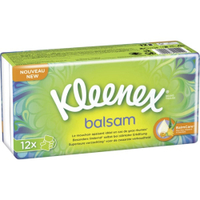 KLEENEX Balsam Taschentücher 16159464 ,  1 Packung = 12 x 9 Tücher = 108 Tücher