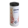 KLEENEX Desinfektionstücher,  weiß,  20 x 17, 8 cm 7784,  1 Spenderdose = 50 Tücher