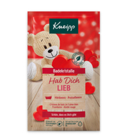 Kneipp Badesalze Hab dich lieb,  Himbeere und Preiselbeere 912825,  60 g - Beutel