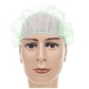 Kopfbedeckungen aus PP-Vlies,  latexfrei,  grün BHG54,  1 Karton = 2000 Stück,  Ø 54 cm